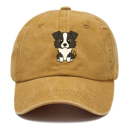 kawaii Border Collie Hat