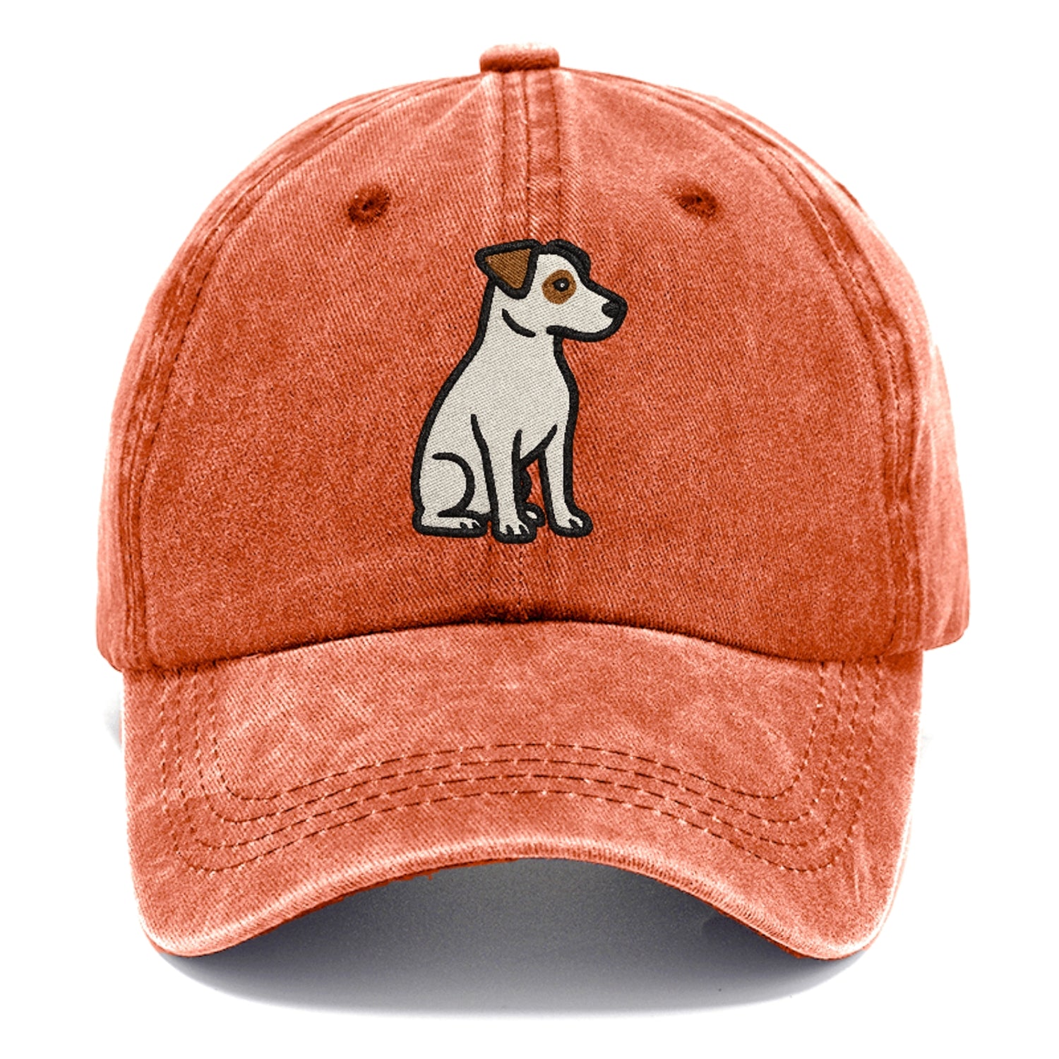 jack-russell-terrier-white-with-brown-patches-playful-spirit Hat