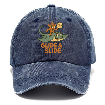 stingray-starfish-sand-dollar-glide-slide Hat