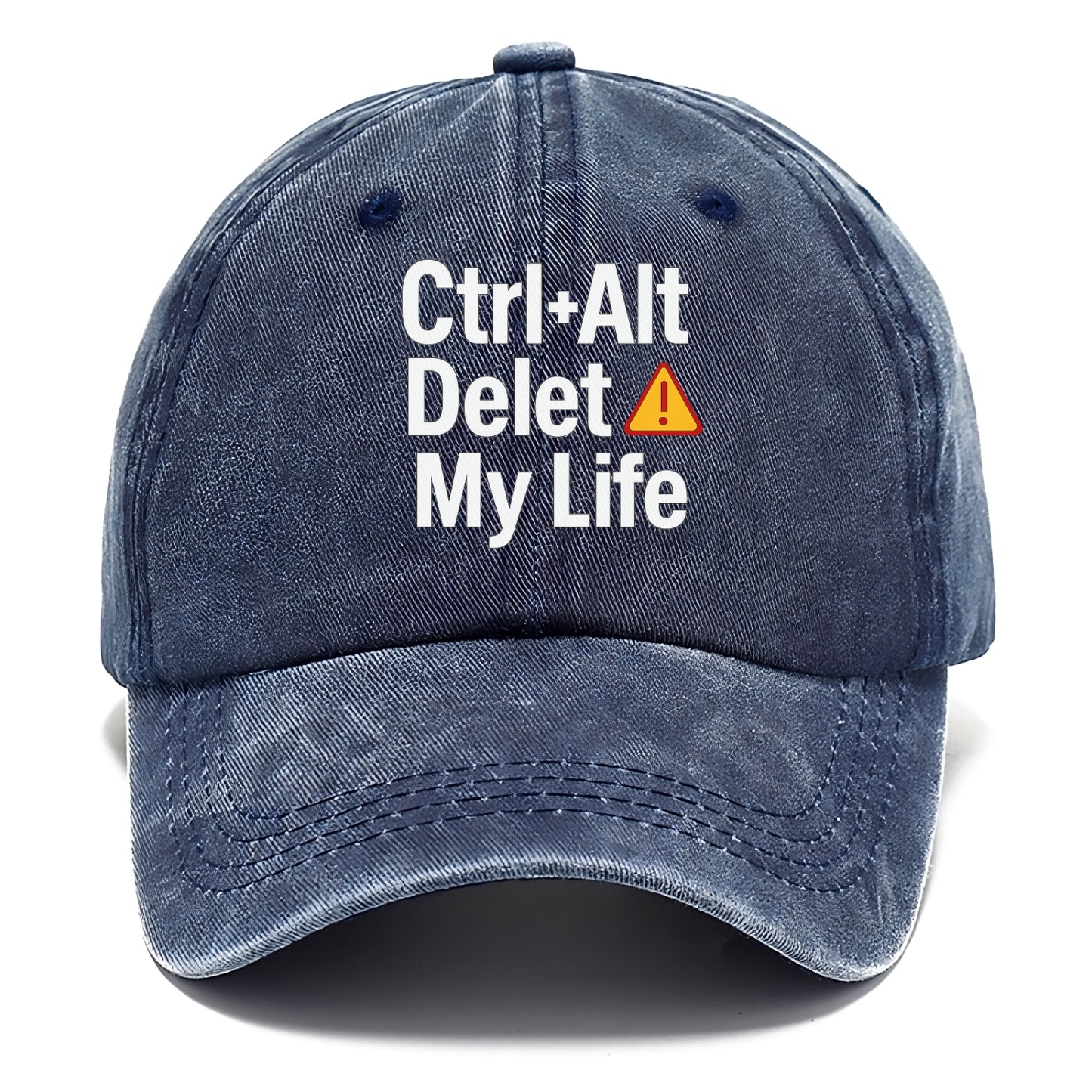 ctrl alt delete life Hat