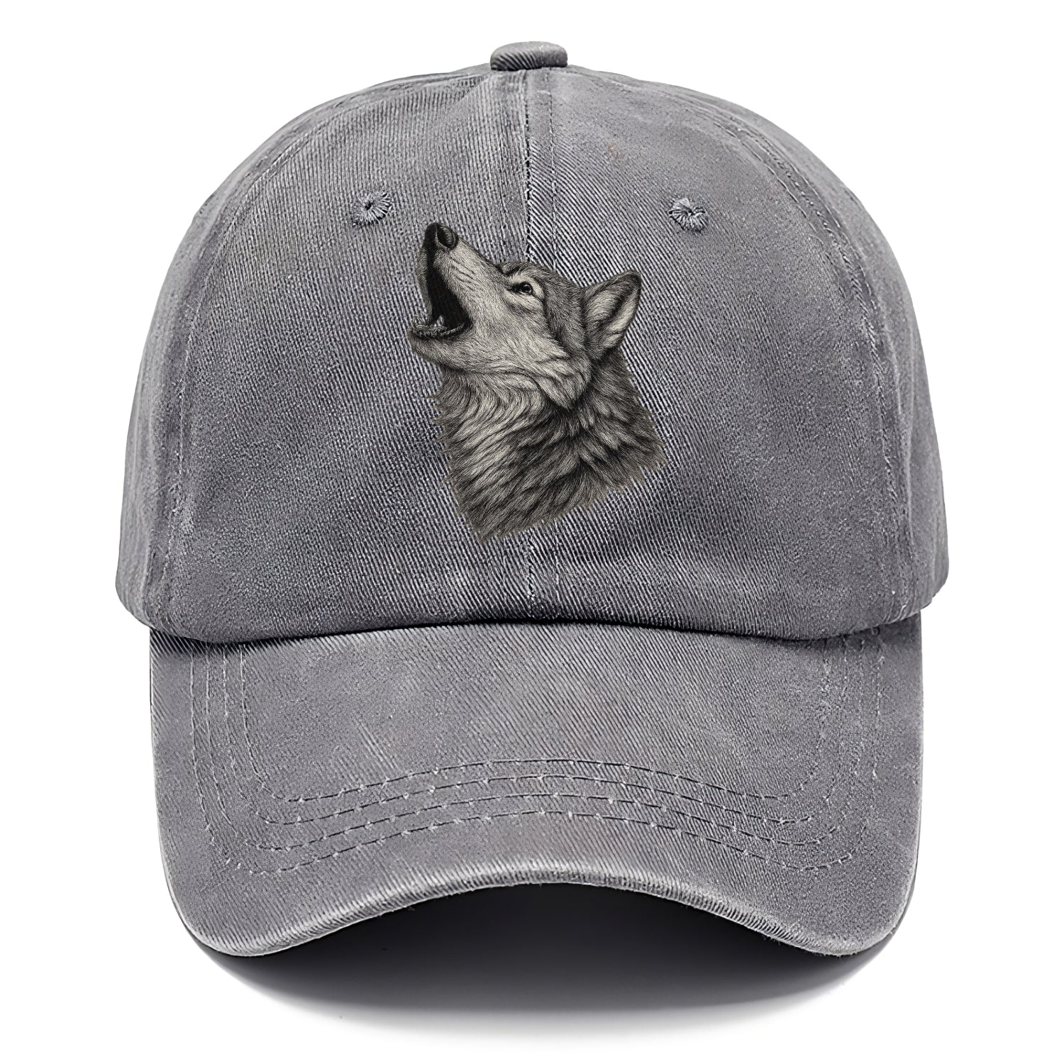 wolf howling Hat