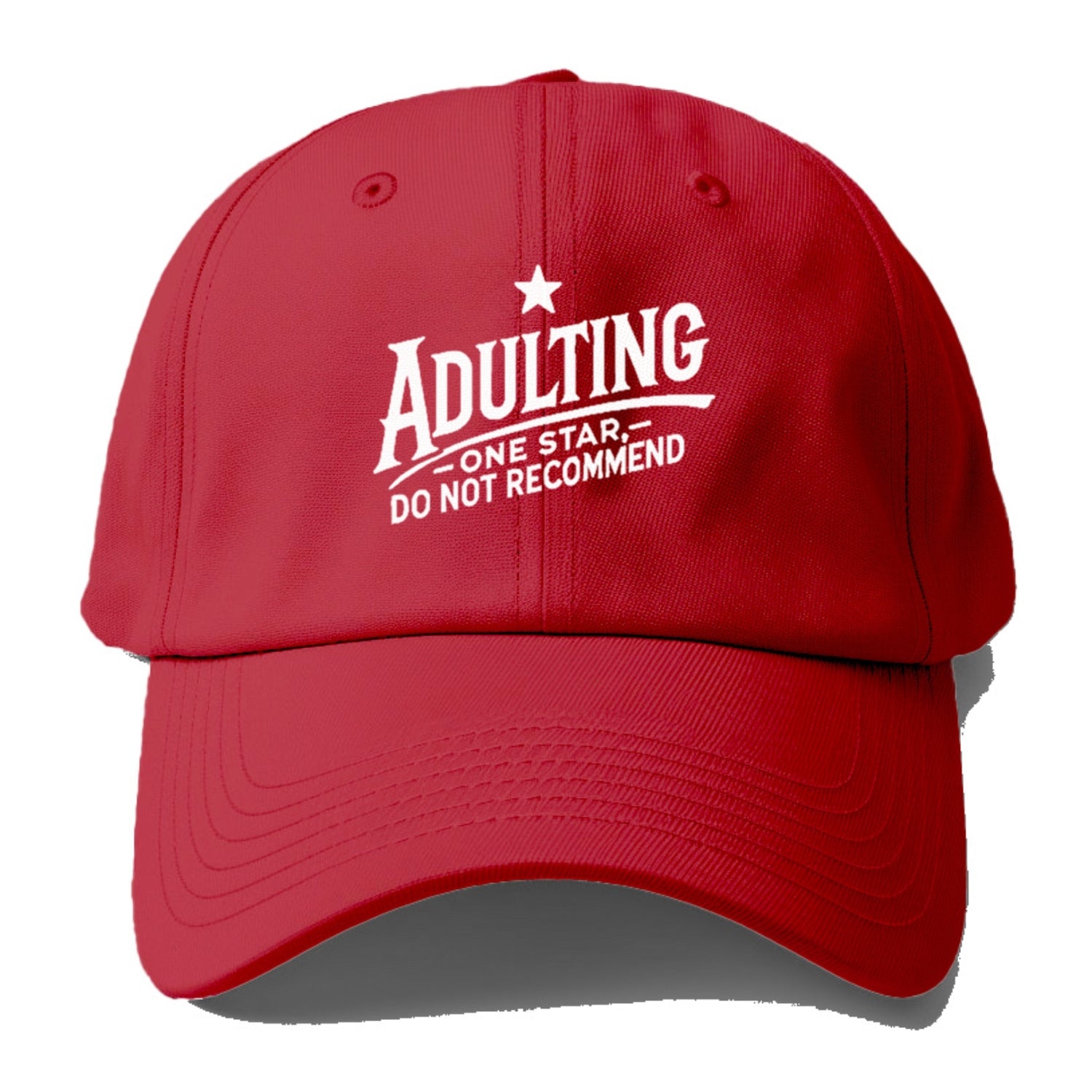 adulting one star do not recommend Hat