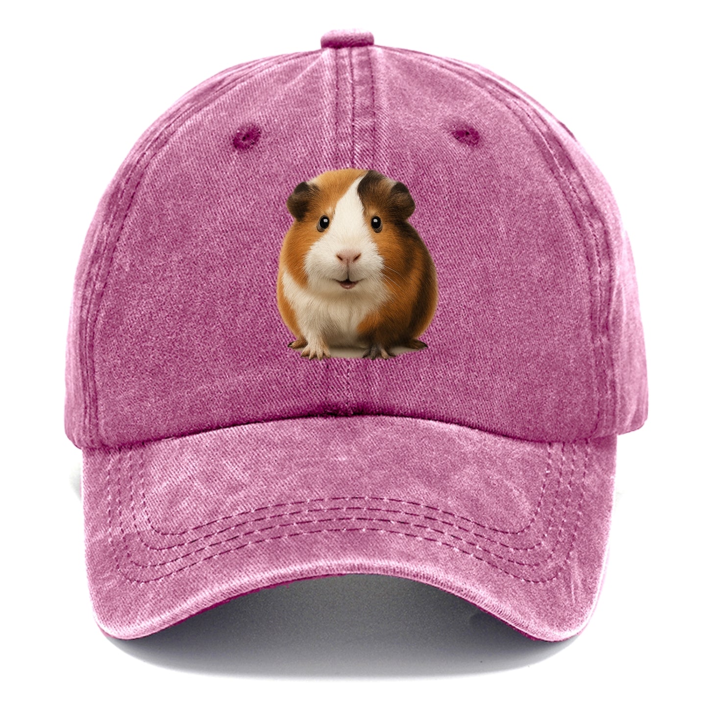 adorable guinea pig portrait design Hat