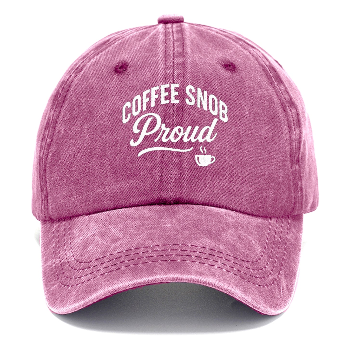 proud coffee snob bold design Hat