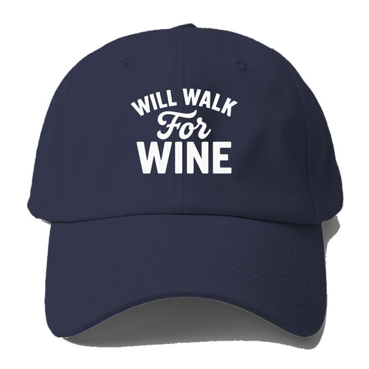 will walk for wine Hat