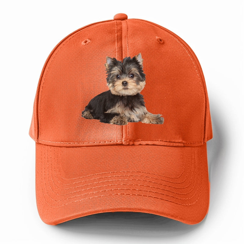 Yorkshire Terrier Solid Color Baseball Cap - Main Image