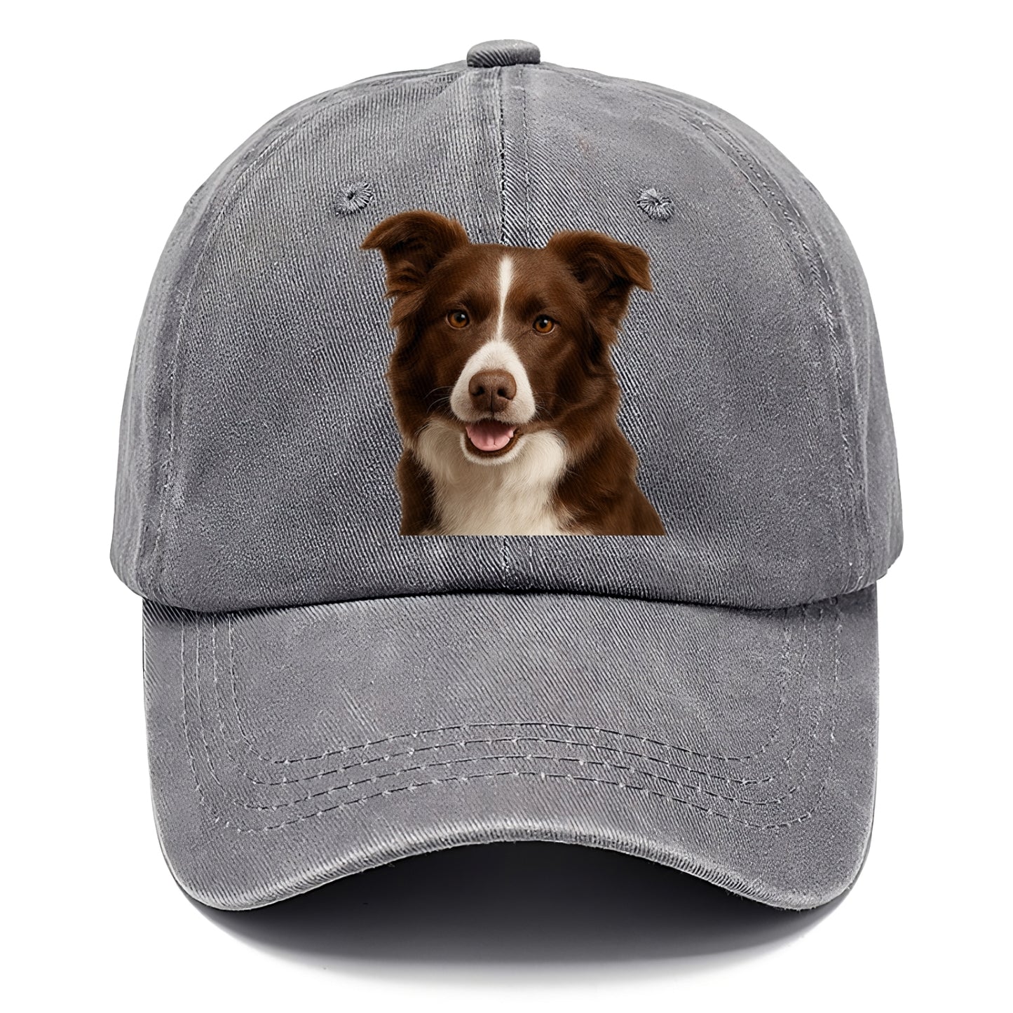 chocolate border collie: sweet & smart devotion Hat
