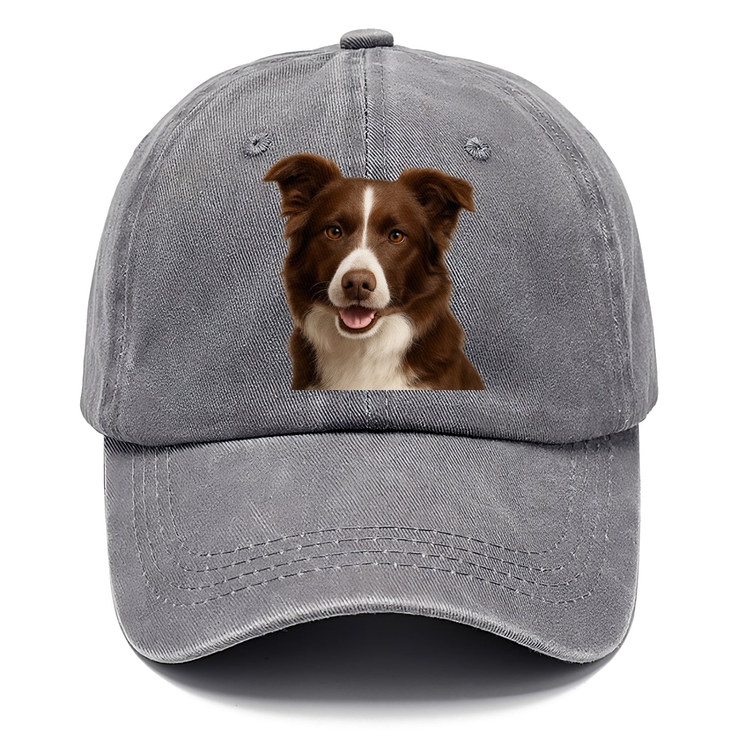 chocolate border collie: sweet & smart devotion Hat