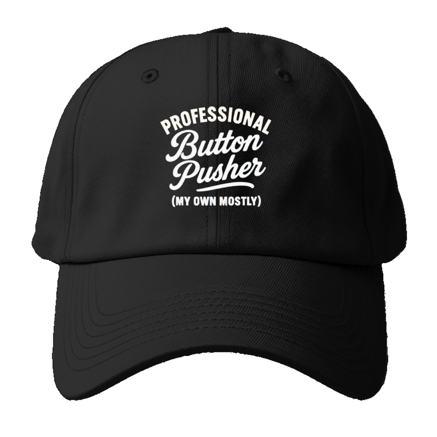 button pusher mostly my own Hat