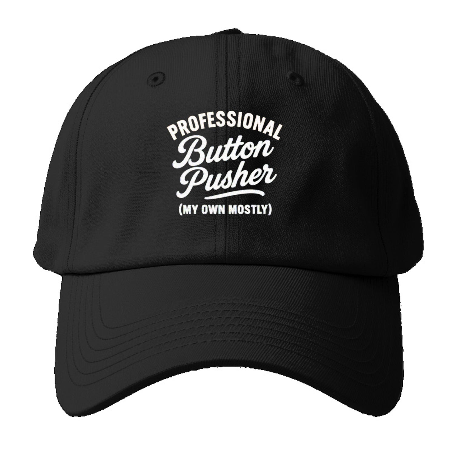 button pusher mostly my own Hat
