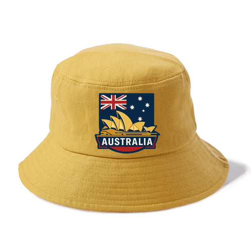 Australian Landmark Flag Bucket Hat