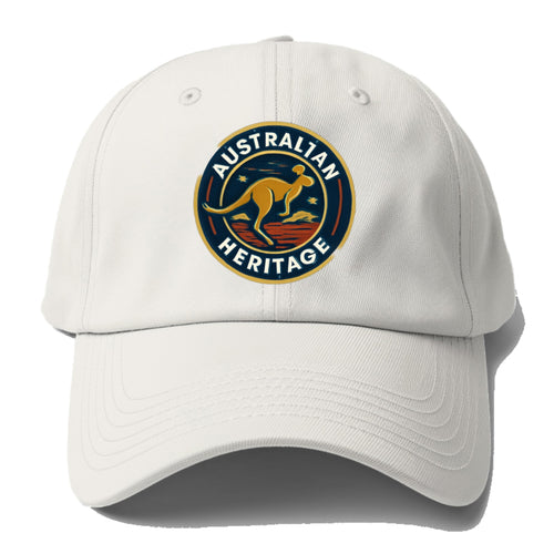 Australian Kangaroo Heritage Baseball Cap