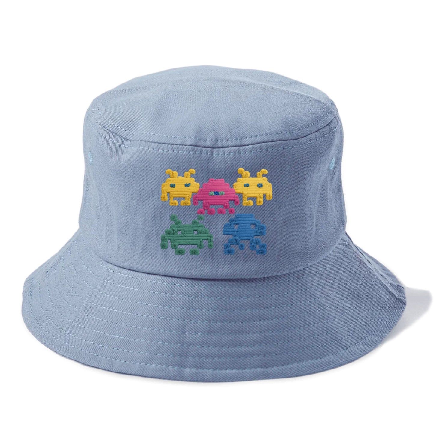 yarn pixel invasion collection Hat