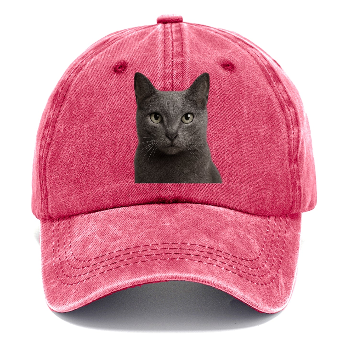 russian blue portrait design Hat