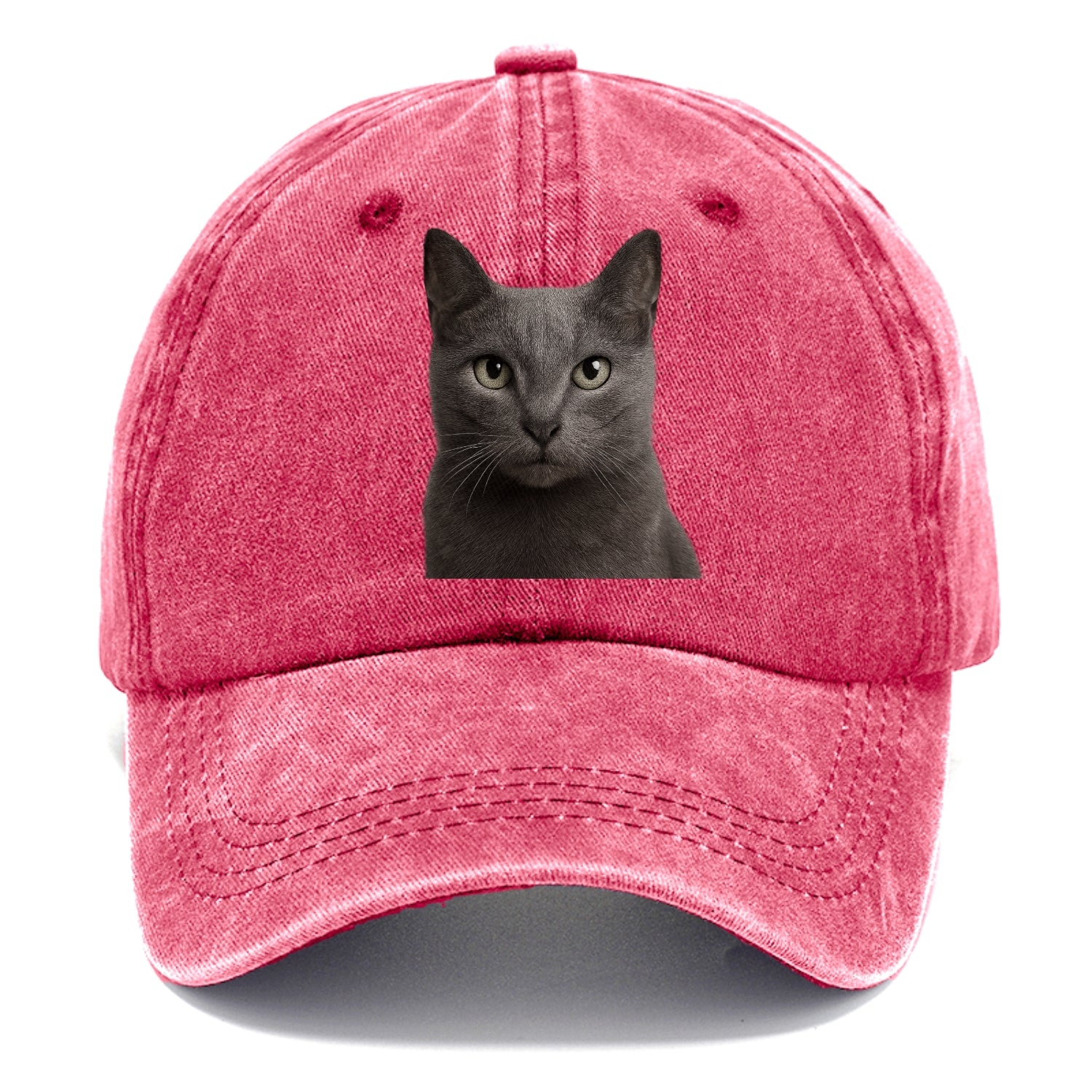 russian blue portrait design Hat