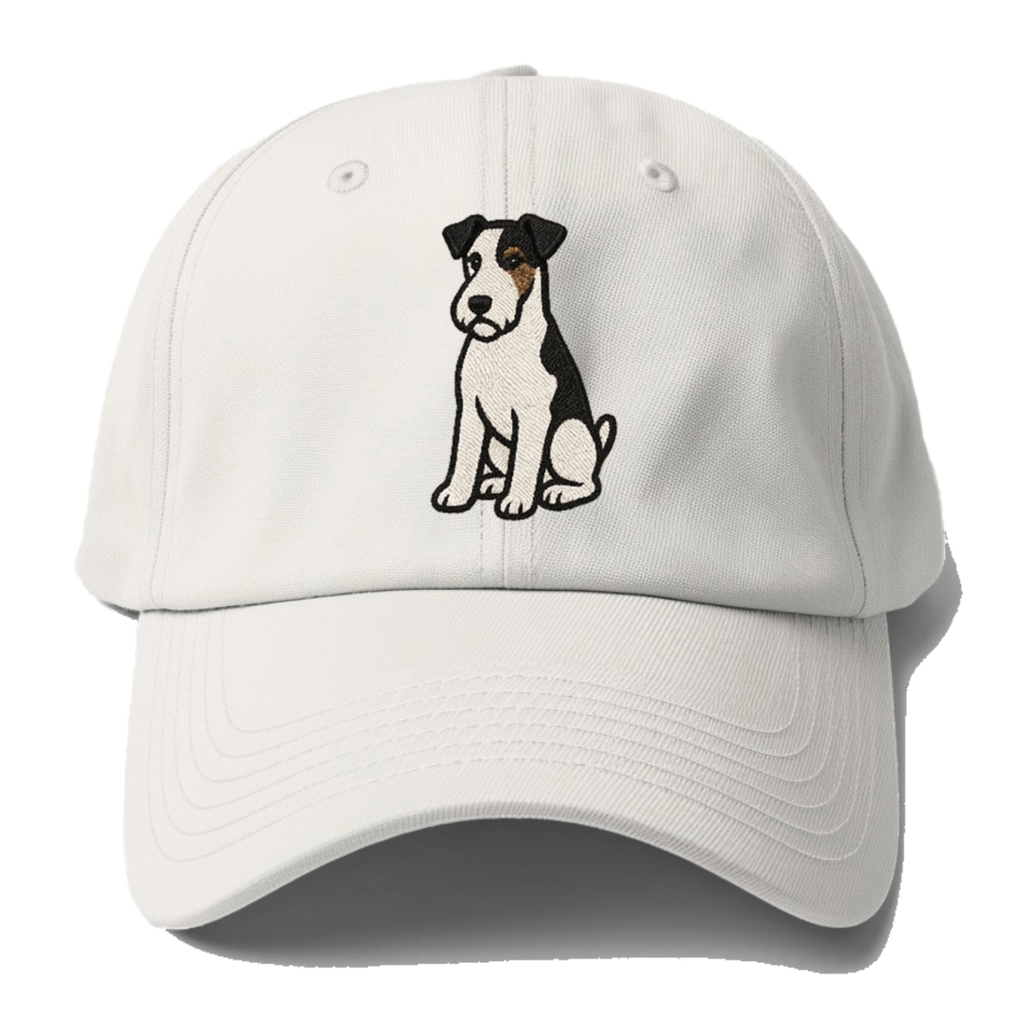 wire-fox-terrier-white-black-markings-spirited-charm Hat