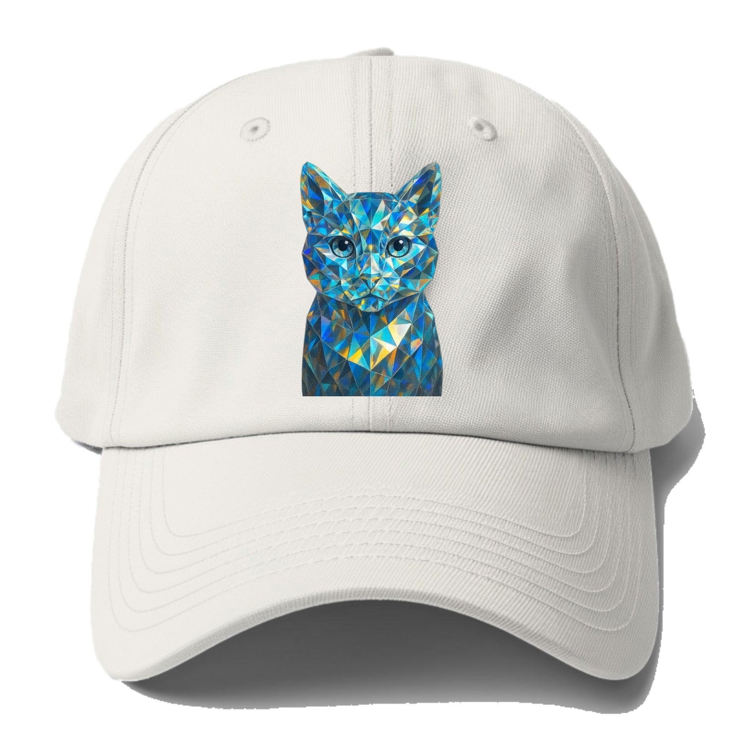 crystal prism portrait design Hat