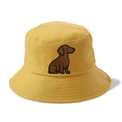 chocolate-brown-dachshund-loyal-charm Hat