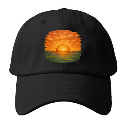 golden hour hues Hat