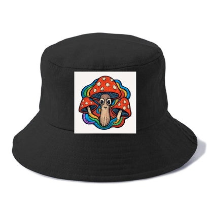 trippy mushrooms with psychedelic aura Hat