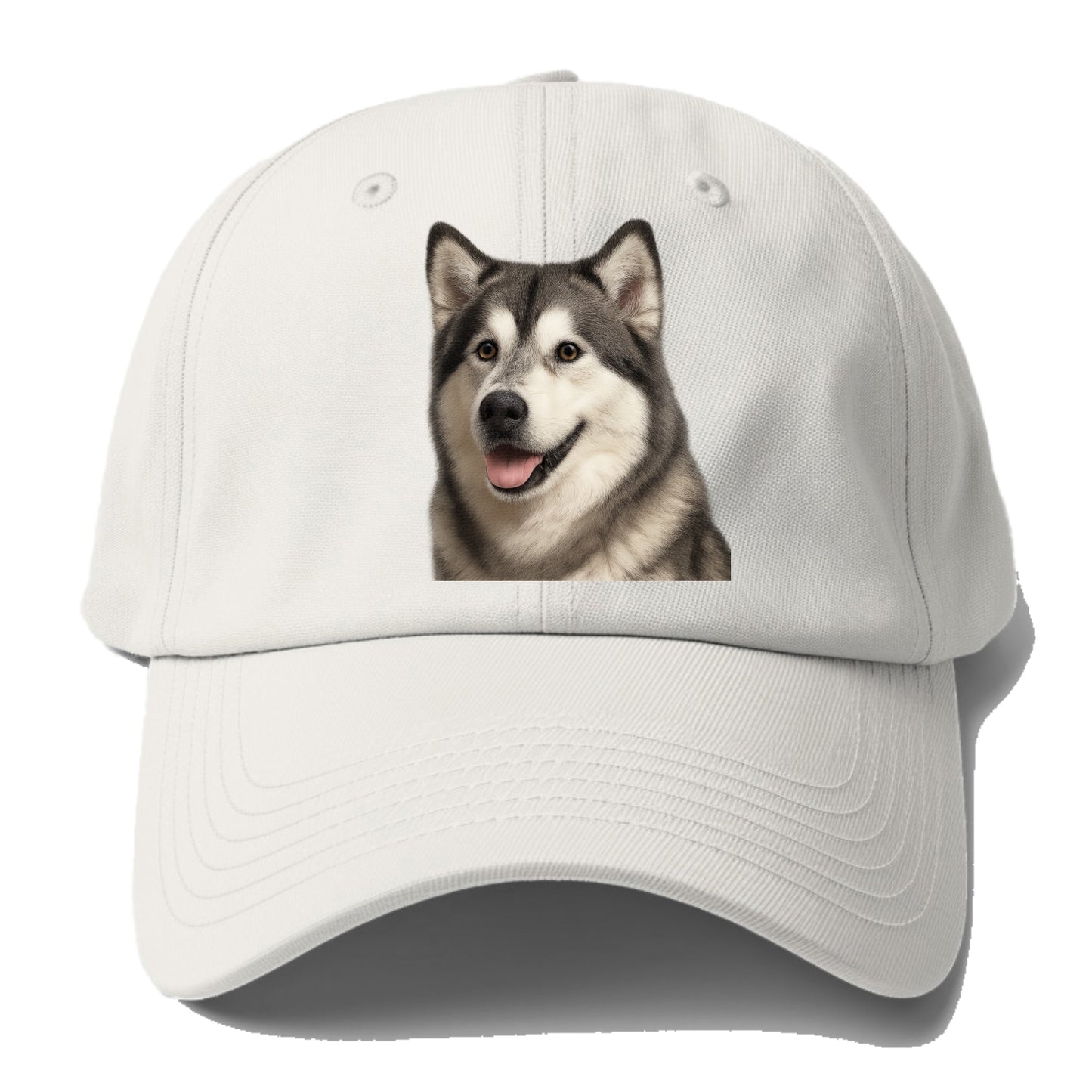 alaskan malamute portrait design Hat
