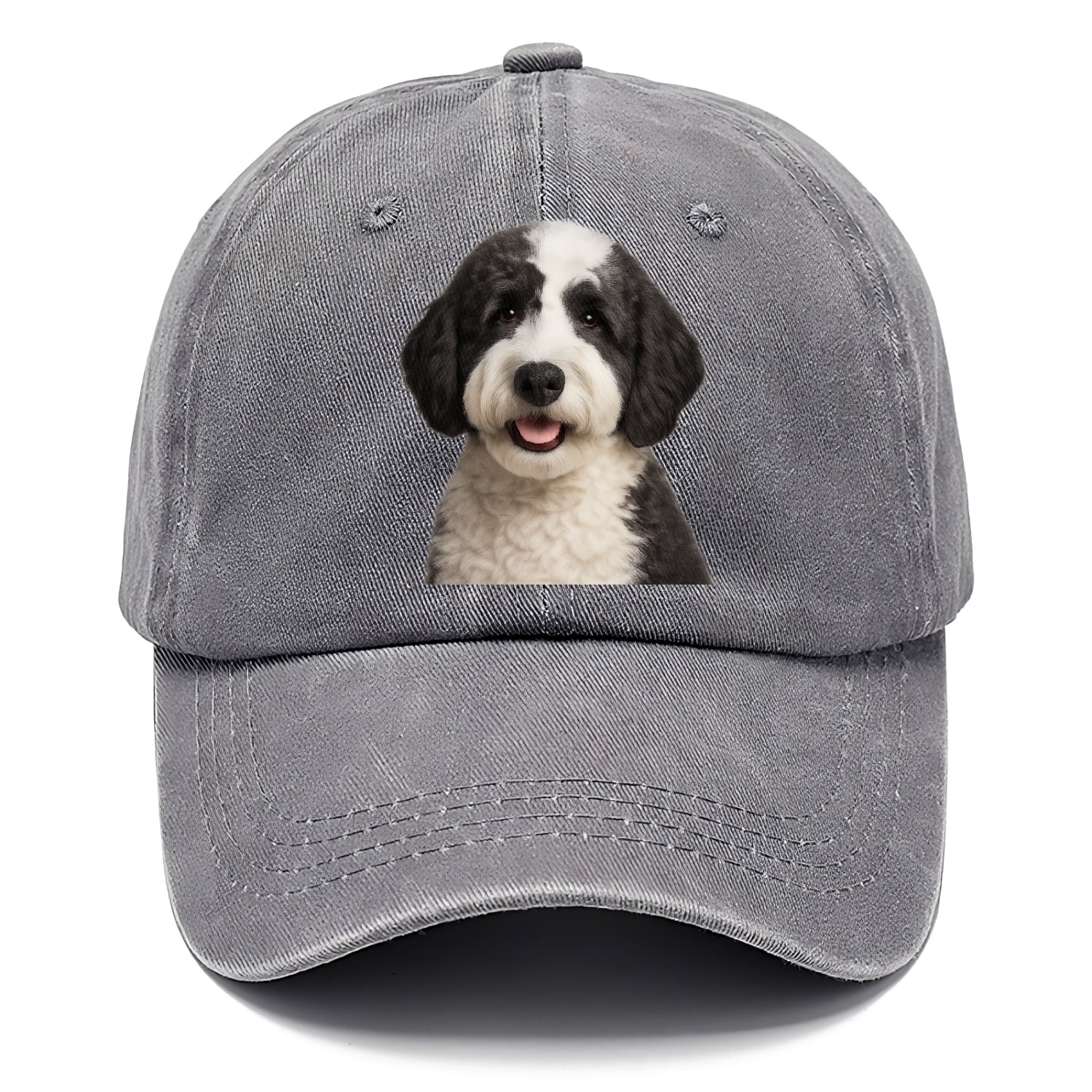 sheepadoodle portrait design Hat