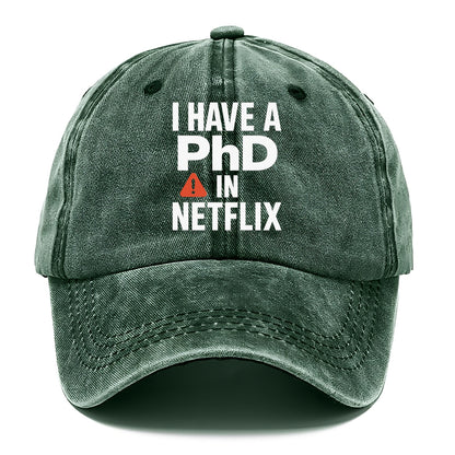 phd in netflix Hat
