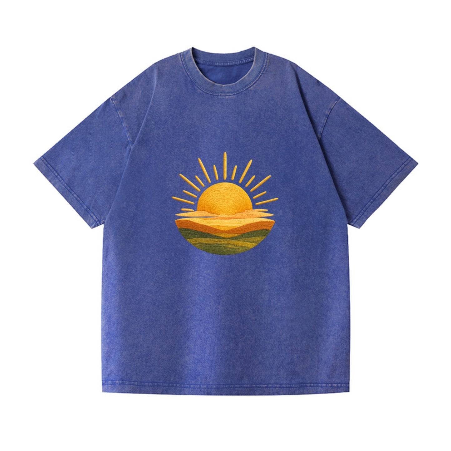 golden sunrise horizon Hat
