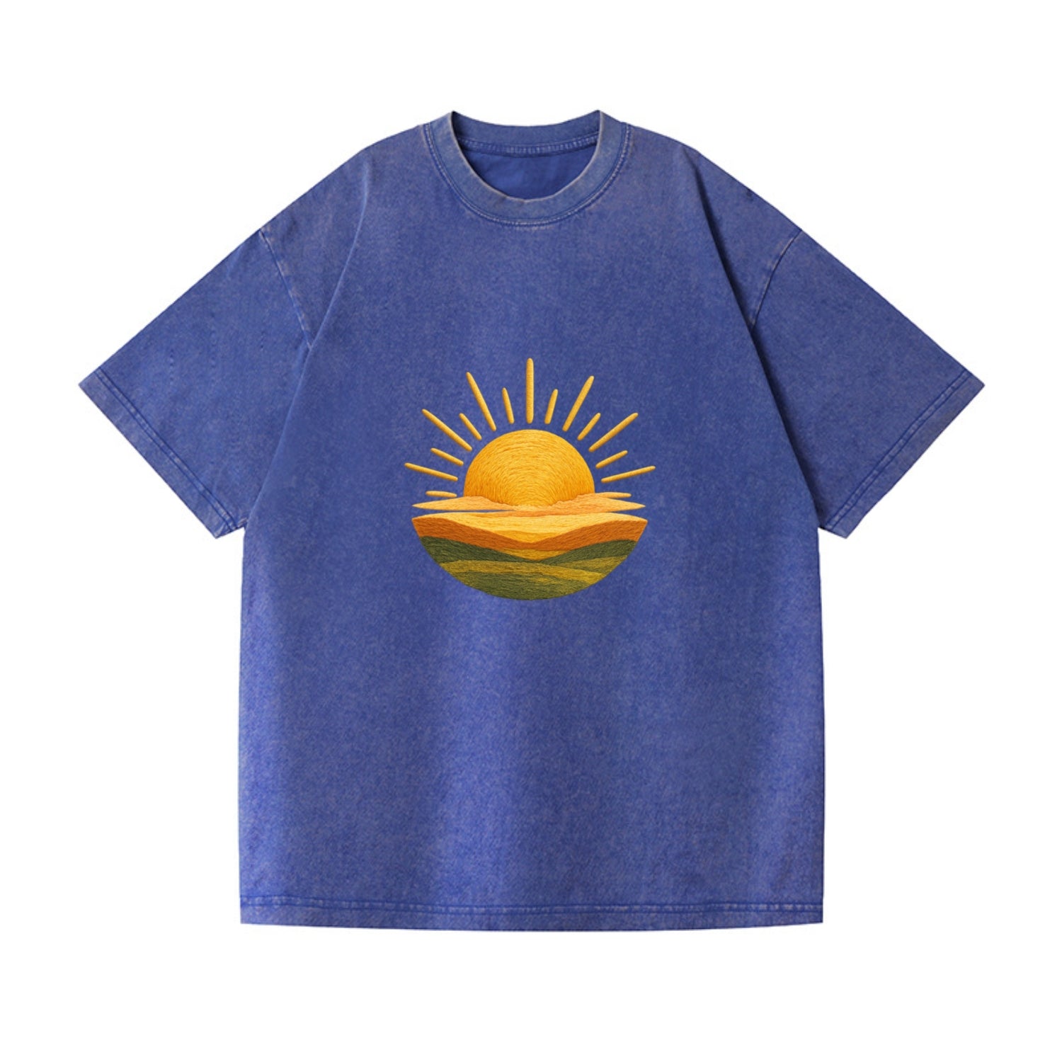 golden sunrise horizon Hat