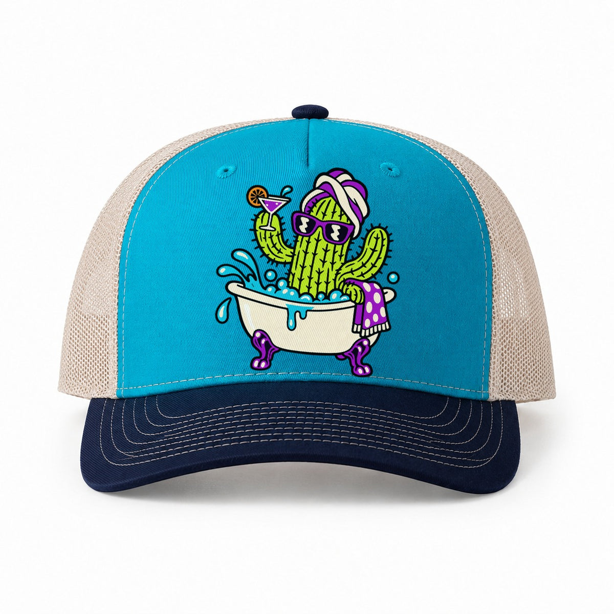 Teal-Navy — front view