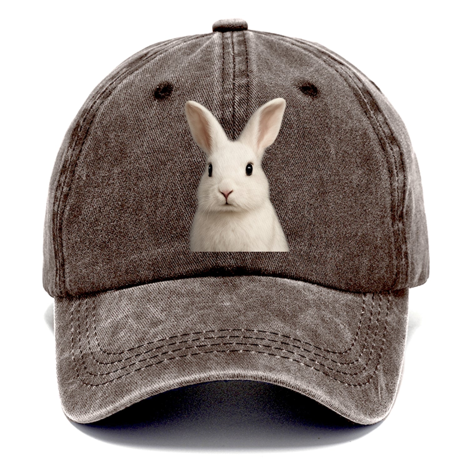 rabbit portrait design Hat