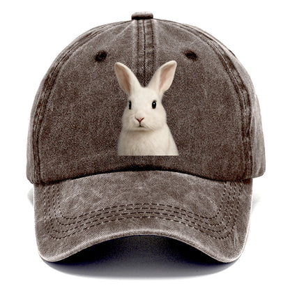 rabbit portrait design Hat