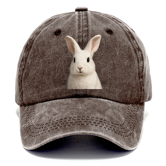 rabbit portrait design Hat