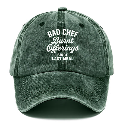 bad chef burnt offerings Hat