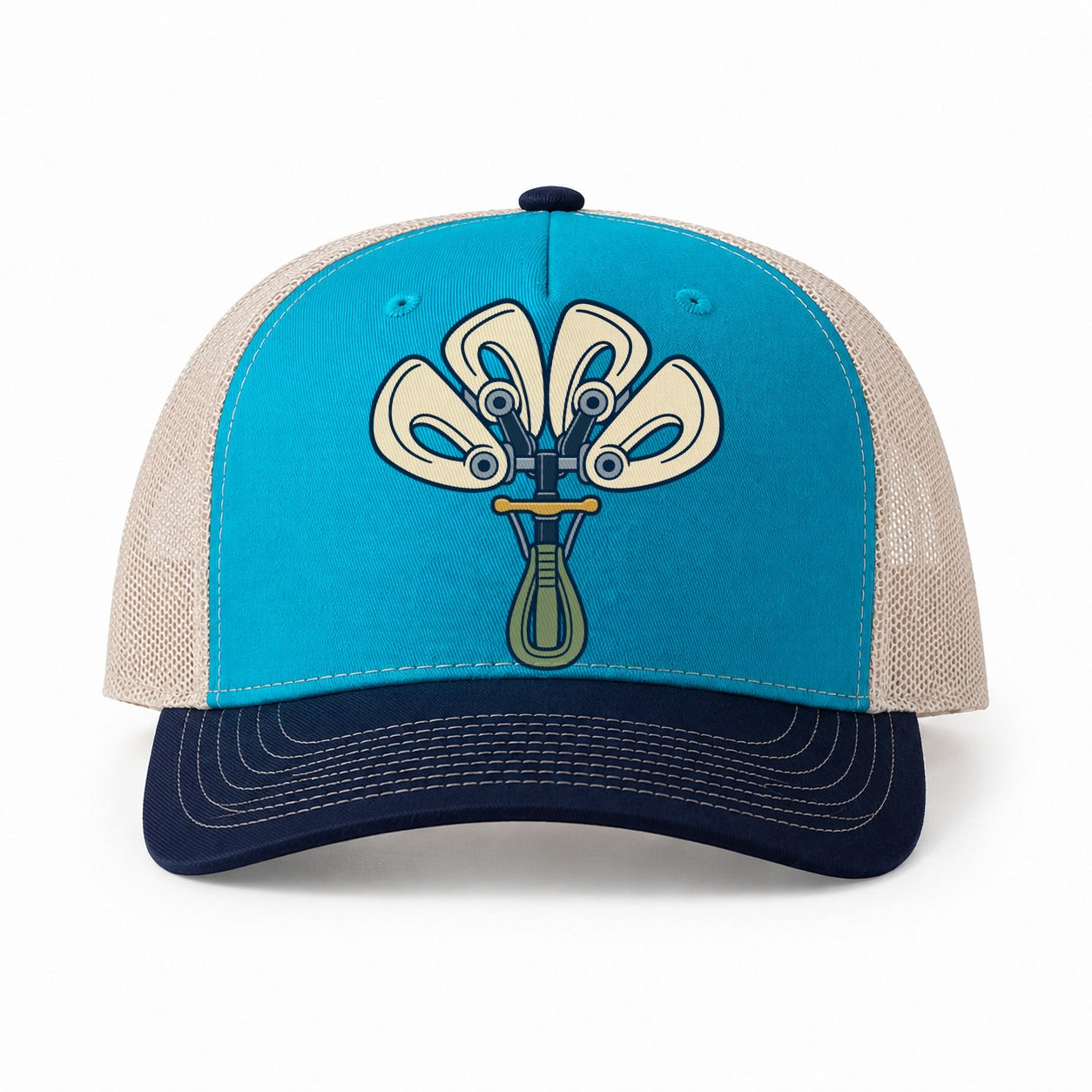 Teal-Navy — front view