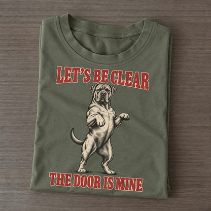 Cane Corso Dog Declarations Classic T-shirt – Army Green
