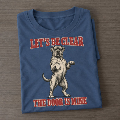 Cane Corso Dog Declarations Classic T-shirt – Twilight Navy