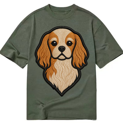 Cavalier King Charles Spaniel - Modern g - Classic T-shirt – Army Green