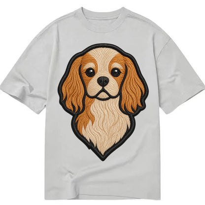 Cavalier King Charles Spaniel - Modern g - Classic T-shirt – Grey