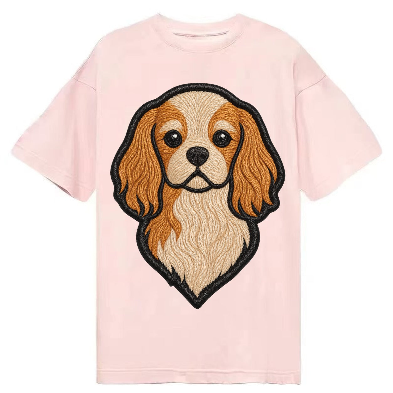 Cavalier King Charles Spaniel - Modern g - Classic T-shirt – Pink