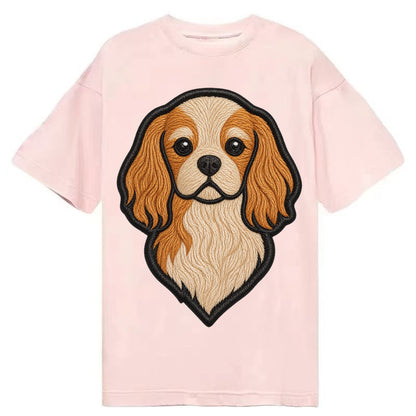 Cavalier King Charles Spaniel - Modern g - Classic T-shirt – Pink
