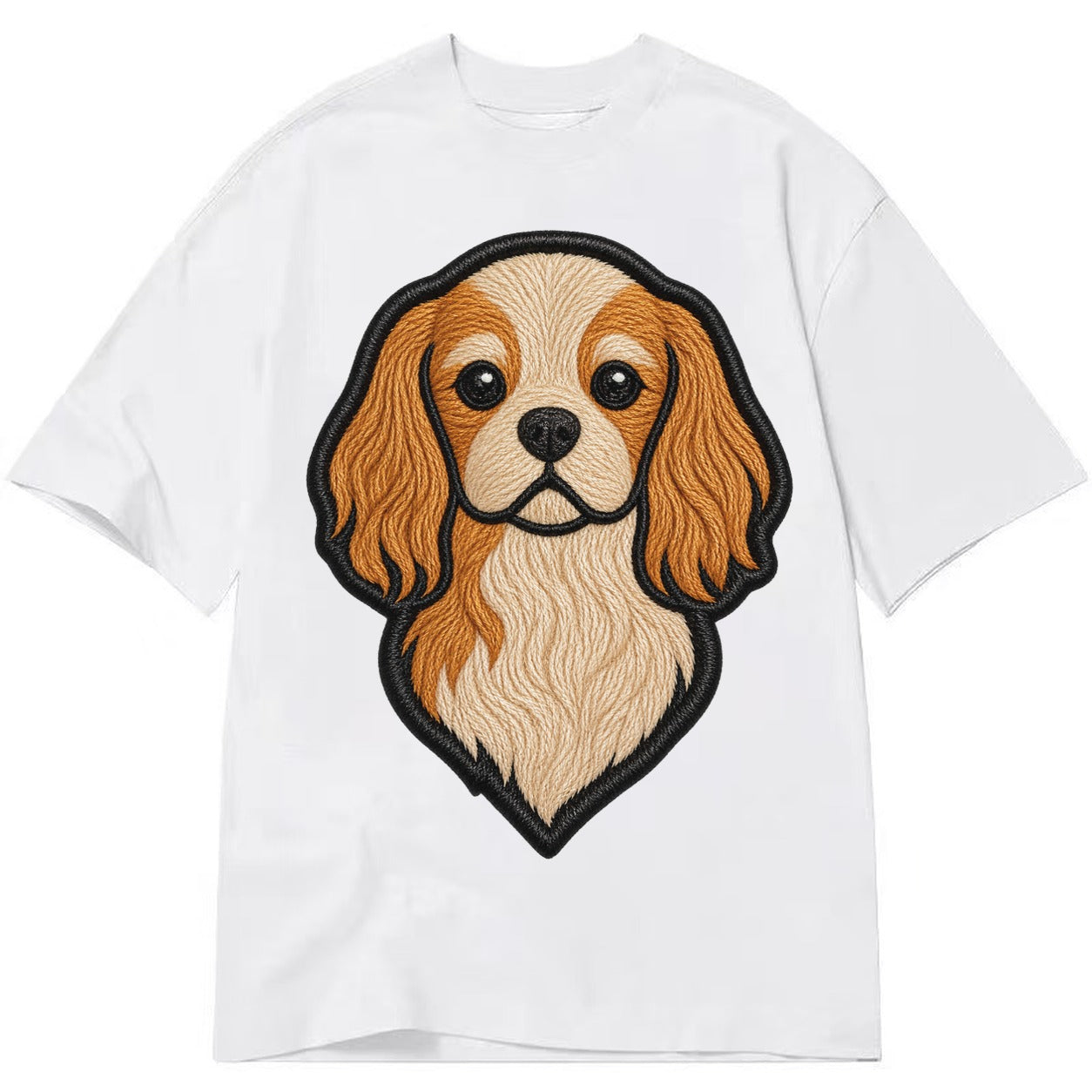 Cavalier King Charles Spaniel - Modern g - Classic T-shirt – White