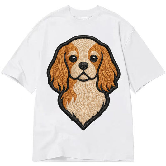 Cavalier King Charles Spaniel - Modern g - Classic T-shirt – White