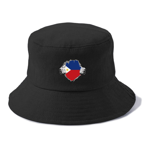 Philippines Flag Revealed Bucket Hat