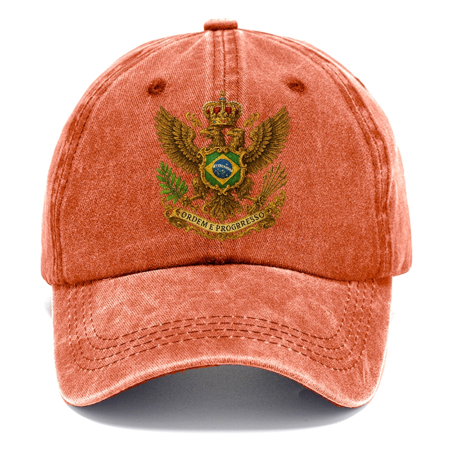 brazil heritage eagle badge Hat