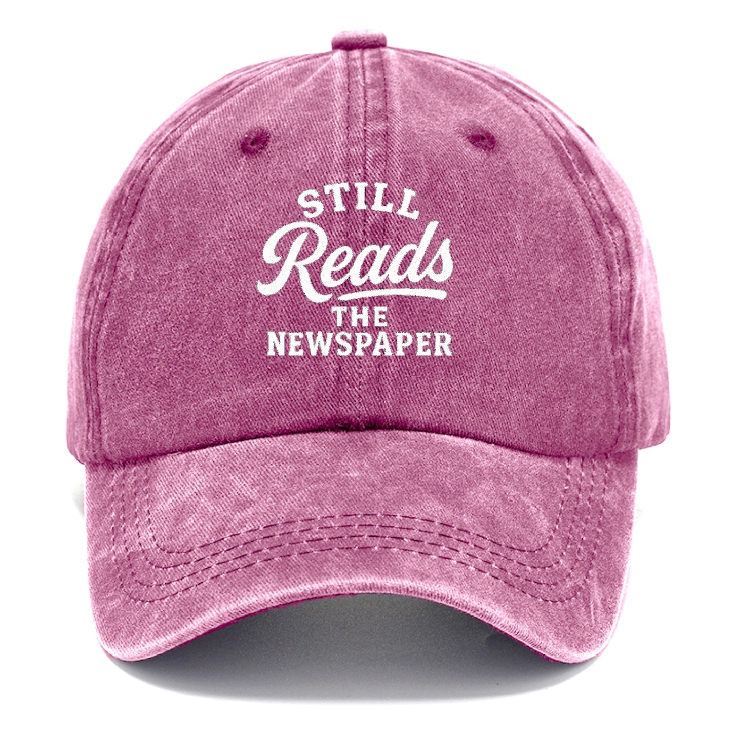 vintage newspaper reader hat design Hat
