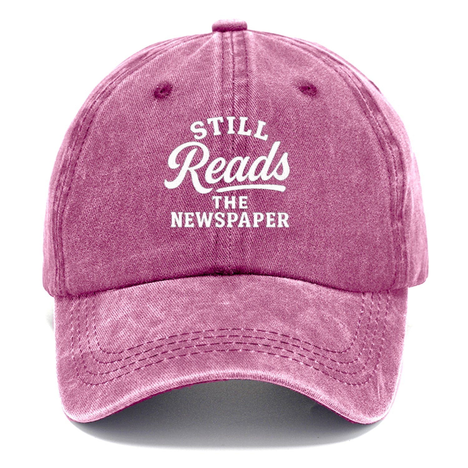 vintage newspaper reader hat design Hat