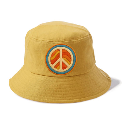 retro peace and harmony Hat