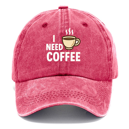 coffee i need Hat