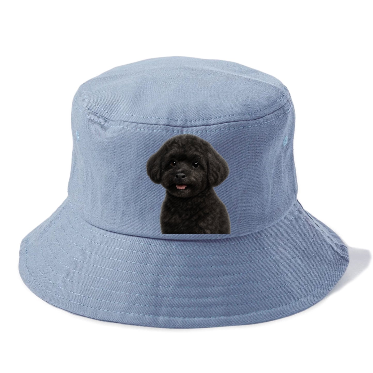 black maltipoo portrait design Hat